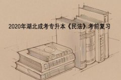 2020年湖北成考专升本《民法》考前复习(2)