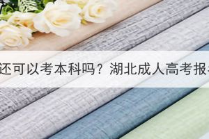 专科已经毕业了还可以考本科吗？湖北成人高考报名条件是什么？